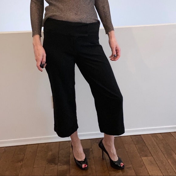 Le Chateau wide leg crop pant - Picture 1 of 4